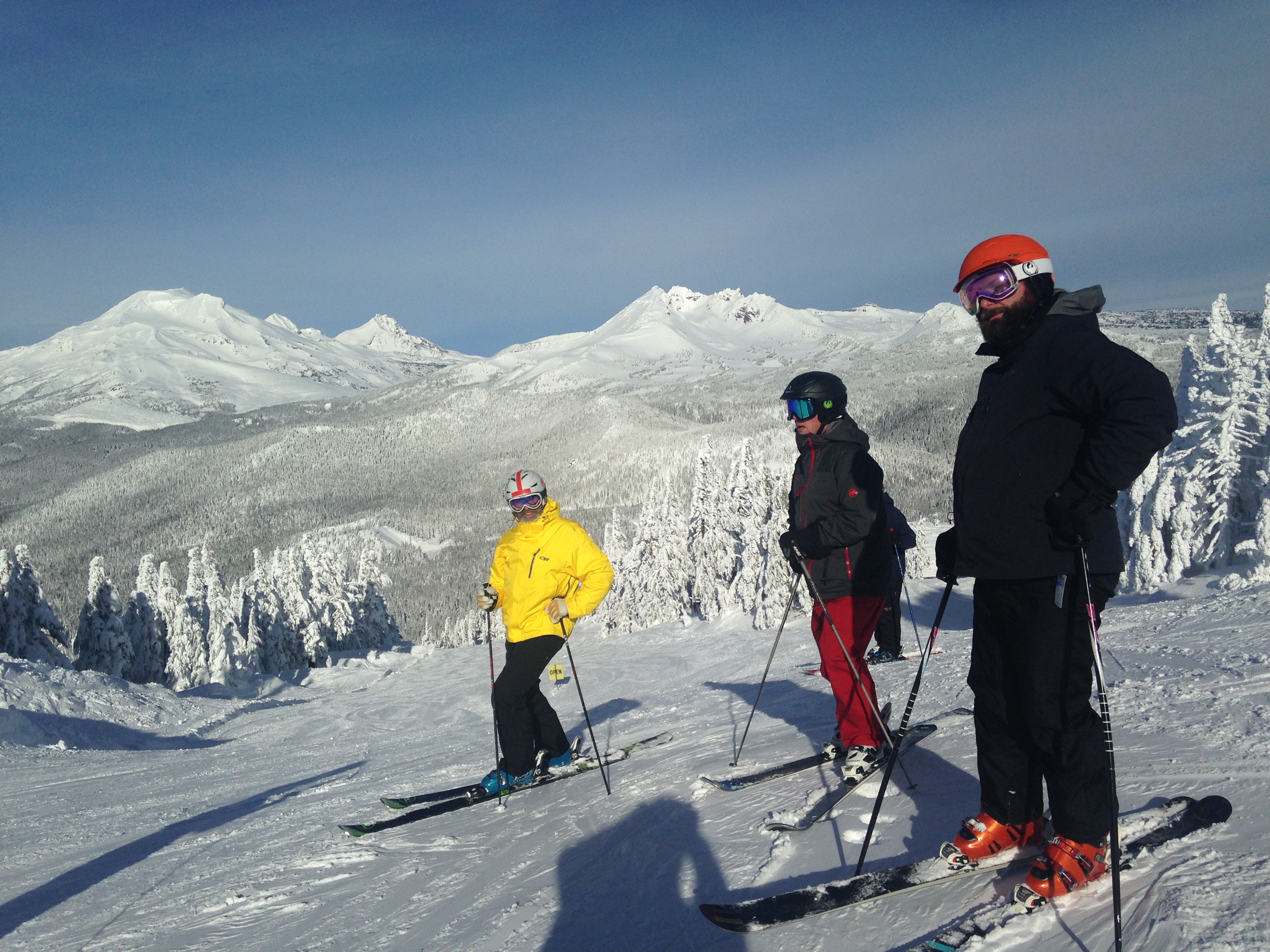 Alpine Skiing on Mt Bachelor, photo by Erik Benton