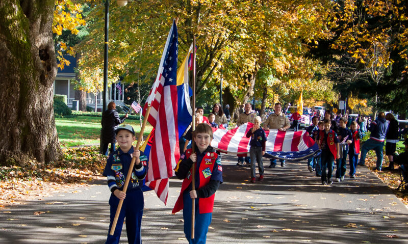 Fort Vancouver City of Vancouver Veterans Day Parade