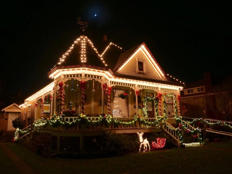 Albany oregon historic homes  christmas tour