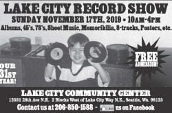 Lake City Record Show, Seattle