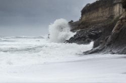 Winter Waves: Fogarty Beach, Oregon