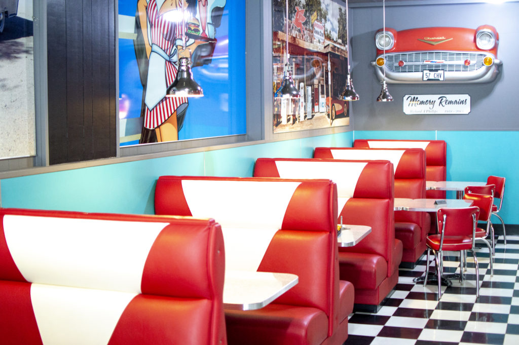 DIGITAL FILE 50's Diner, Retro Diner Backdrop, 1950's Drive In American ...