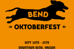 Downtown Bend Oregon Oktoberfest festival