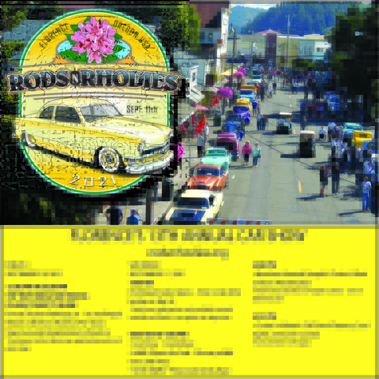 rods and rhodies car show florence oregon