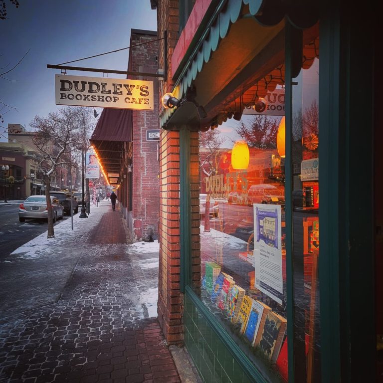 Dudley's Bookshop Cafe downtown Bend Oregon