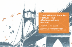 jazz festival in cathedral park in portland oregon 2023