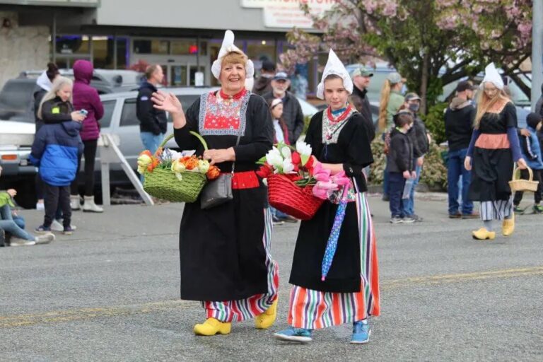 whidbey island holland festival in spring 